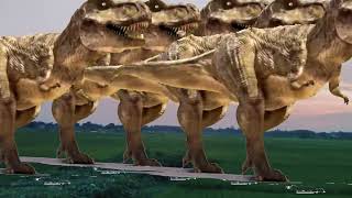 T Rex chose dinshour Jurassic world dinosourus jurassicworld trex youtubeshorts [upl. by Mensch]