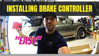 Installing a Redarc Trailer Brake Controller on Ford Excursion [upl. by Johnson]