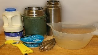 Food and Cookery  How to make yogurt [upl. by Enamrahs]