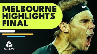 Rafael Nadal vs Maxime Cressy  Melbourne Summer Set 2022 Final Highlights [upl. by Kelcie]