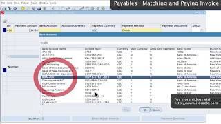 Oracle Training  Accounts Payable in Oracle EBusiness Suite R12 1080p  HD [upl. by Nador]