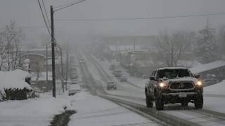 Grangeville Idaho snow storm [upl. by Picker]