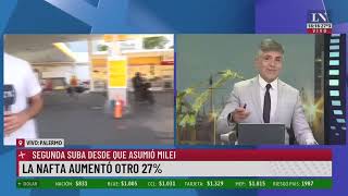 Otro aumento de nafta acumula casi 90 en un mes [upl. by Diarmuid]