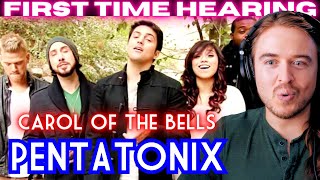 Pentatonix  quotCarol of the Bellsquot Reaction FIRST TIME HEARING [upl. by Yleek]