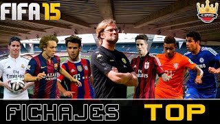 Fichajes Top Laterales prometedores FIFA 15 [upl. by Ysiad507]