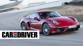 2016 Porsche Cayman GTS Review in 60 Seconds  Car and Driver [upl. by Smail76]