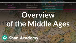 Overview of the Middle Ages  World History  Khan Academy [upl. by Ainollopa]