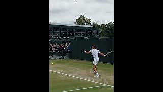 Novak Djokovics Forehand in Ultra Slow Motion djokovic forehand [upl. by Kaitlyn]