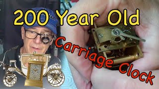 200 Year Old Carriage Clock [upl. by Niwrud433]