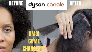 DEMO  NEW DYSON Corrale™ Hair Straightener  3C HAIR [upl. by Chappelka508]