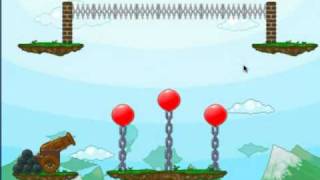 Flash Game  Kaboomz Puzzle Physics Casual [upl. by Nnalatsyrc584]