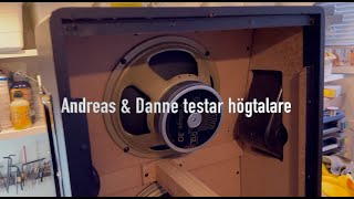 Andreas amp Danne testar högtalare mm [upl. by Hull]