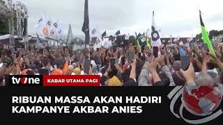 Hari Ini Anies Gelar Kampanye Terbuka di Cilacap  Kabar Utama Pagi tvOne [upl. by Ishmul]