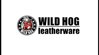 WILD HOG Leatherware first collection highlight [upl. by Emlynne311]