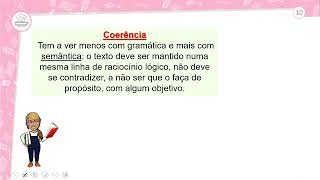 521  COESÃO E COERÊNCIA PRONOMES COMO ELEMENTOS DE COESÃO [upl. by Ardnasirhc]