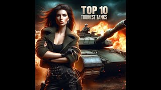 Top 10 Worlds Toughest Battle Tanks  Ultimate Military Machines Revealed [upl. by Ttebroc413]