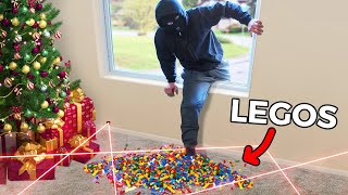 LEGO Security System vs Burglar [upl. by Ajssatan]