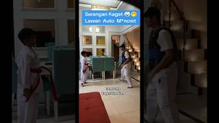 Serangan Kaget Lawan Auto Mncret🤭🦸🏻‍♂️🥋 bunkai karate kumite pencaksilat tenagadalam tutorial [upl. by Zaid]