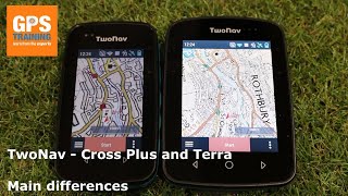 TwoNav Cross Plus and TwoNav Terra  main differences [upl. by Oynotna195]