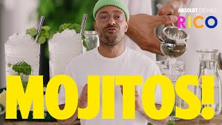 The World’s Best Mojito  Absolut Drinks With Rico [upl. by Alael696]