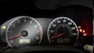 How to reset the Oil life on a 2009 Toyota Corolla [upl. by Steinberg]