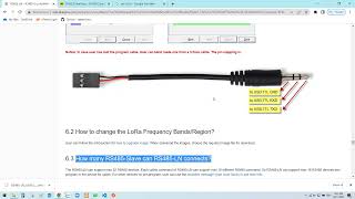 Dragino RS485LN How to upgrade the image [upl. by Asiral]