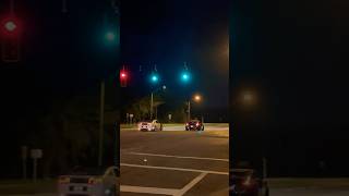 370z takes on boosted 50 at a light sportscar race dragrace driving mustang jdm boost trend [upl. by Falconer]