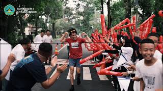 SPENSA KOKID Cheering for Borobudur Marathon 2024 [upl. by Plate]