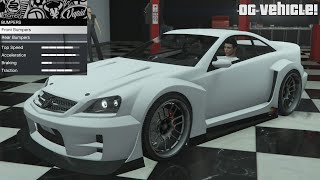 GTA 5  OG Vehicle Customization  Benefactor Feltzer Mercedes SL65 AMG Black Series [upl. by Hamimej]