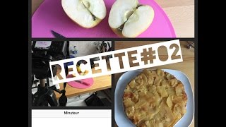 RECETTE02  Gâteau moelleux aux pommes [upl. by Kosey902]