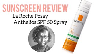 La RoChe Posay Anthelios SpF 50 spray review under uv camera [upl. by Guttery]