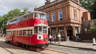 Visit to the Crich Tramway Village Matlock UK [upl. by Hcurob]