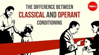 The difference between classical and operant conditioning  Peggy Andover [upl. by Rezzani]