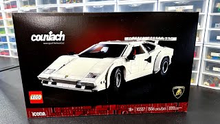 Starting the LEGO Lamborghini Countach [upl. by Pepillo]