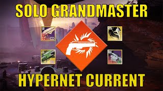 Solo Hypernet Current Grandmaster Nightfall Platinum 2225 Solar Hunter Destiny 2 [upl. by Tnarg]