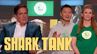 Is Mark Trying To Rebrand Retold Recycling  Shark Tank US  Shark Tank Global [upl. by Enyedy776]