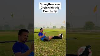 Strengthen your groin with this Exercise ⚽️❤️football strengtheningexercises groinpain groin [upl. by Clemmie]