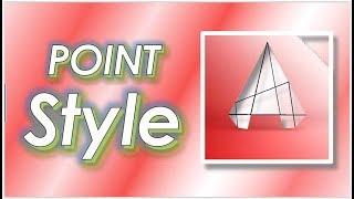 Point style autocad How to change point style in autocad [upl. by Annal]