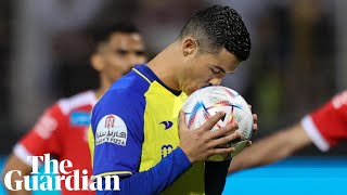 Cristiano Ronaldo scores four goals for Al Nassr as he passes 500 career club goals [upl. by Agace]