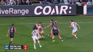 Highlights Geelong v Port Adelaide [upl. by Vacuva]