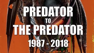 PREDATOR to THE PREDATOR  1987  2018 Whole franchise reviewranking [upl. by Iggam]