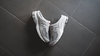 New Balance 2002R Mule quotRain Cloud  Marbleheadquot M2002RMA Review amp OnFeet [upl. by Lekar]