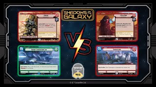 Star Wars Unlimited Shadows of the Galaxy Gameplay  Bossk ECL vs Kylo Tarkintown [upl. by Eugen214]