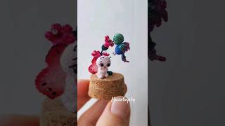 miniature crochet hummingbird amigurumi animal bird christmas gift idea custom collection [upl. by Eimma]