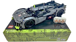 How to Build amp Motorize PEUGEOT 9X8 24H Le Mans Hybrid Hypercar LEGO Technic 42156 RC Mod [upl. by Enttirb]