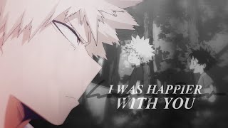 AMV BakuDeku  Happier [upl. by Josefina712]