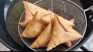 Samosa RecipeSpringonion And Cheese Samosa RecipeTutorial [upl. by Marala]