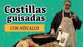 Costillas guisadas con níscalos [upl. by Nosa]