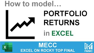 Calculating portfolio returns in Excel MECC case [upl. by Evelinn]