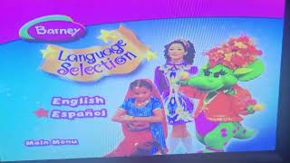 barney celebrating around the world 2008 dvd menu walkthrough [upl. by Carvey]